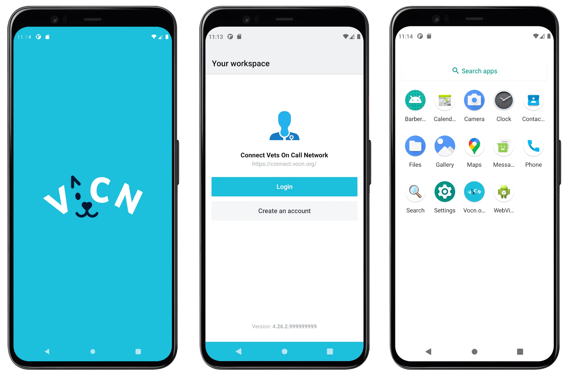 Screenshot VOCN Android App
