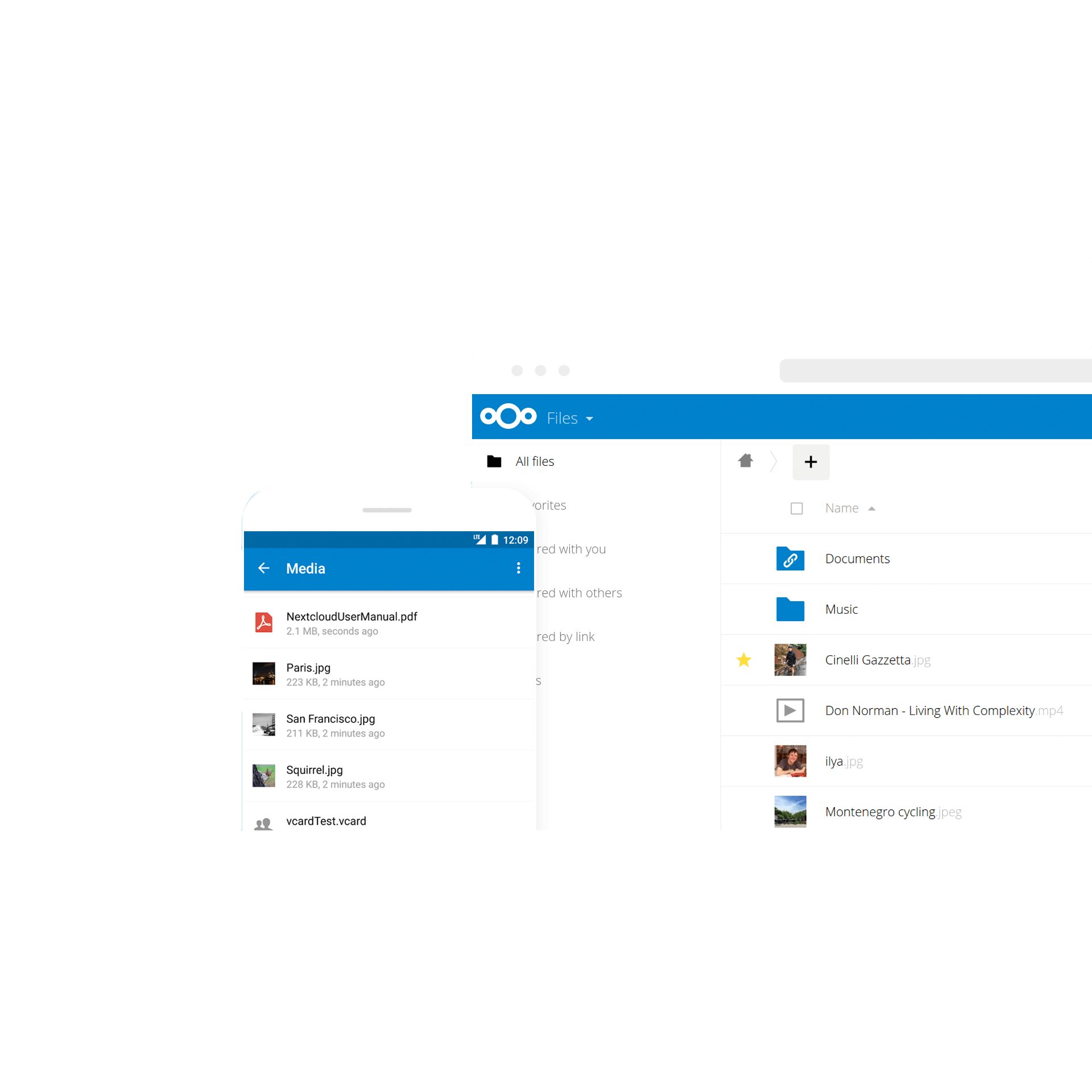 Nextcloud Hub provides the benefits of online collaboration without the compliance and security risks.